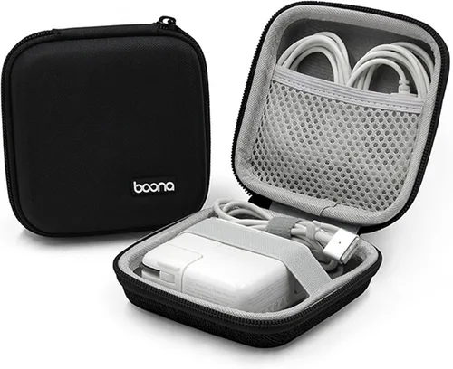 Miniatura 17 de Estuche Cargador para Macbook, Bolsa Organizadora Electrónica Portátil, Bolsa de Almacenamiento de Viaje para Accesorios de Laptop, Adaptador