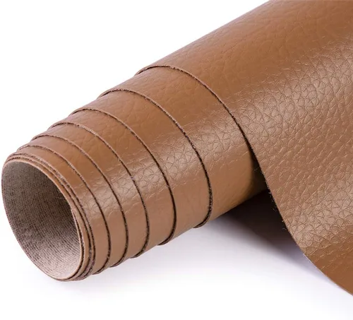 Miniatura 23 de ANMINY Tela de cuero sintético de vinilo de 54" de ancho para tapicería por yarda de 0.7MM de espesor, cuero PU suave para exteriores