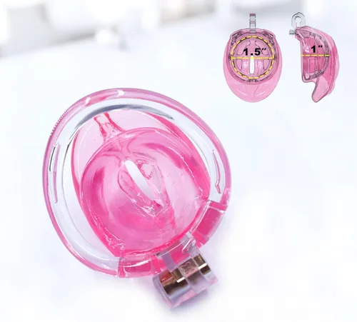 Miniatura 3 de Jaula de castidad para hombres Sissy con una vagina suave y realista - Dispositivo de castidad Yithuet Cobra de material TPE suave, transpirable