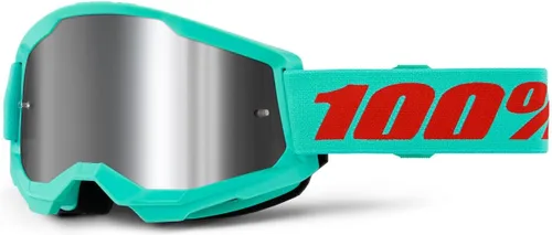 Miniatura 9 de 100% STRATA 2 Goggles – Gafas deportivas para motocross y ciclismo de montaña – Gafas para ciclistas – Gafas de motocross para hombre
