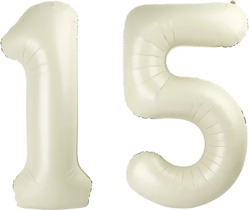 Miniatura 68 de Globos de números de 5 globos de 40 pulgadas, decoraciones de cumpleaños azules para niños y niñas, globos de números azul marino grandes