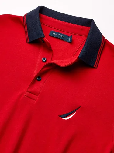 Miniatura 4 de Nautica Polo de manga corta 100% algodón con punta de hombre
