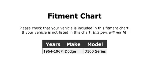 Miniatura 2 de Limpiaparabrisas delantero compatible con Dodge D100 Series 1964 1965 1966 1967 PC-59028