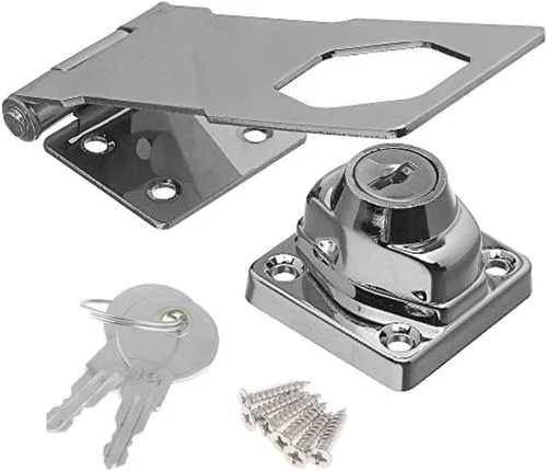 Miniatura 2 de Cerradura de puerta, hebilla de cierre, cerradura de puerta vintage, cerradura de armario, cerradura de puerta, cerradura de puerta con agujero