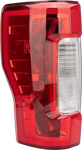 Ensamble de luz trasera izquierda para el conductor compatible con 2017-2019 Ford F-250 F-350 Super Duty Luz trasera de freno de repuesto (sin punto
