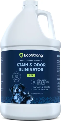 Miniatura 13 de Eco Strong Removedor de Manchas y Olores de Mascotas - Limpiador Enzimático de Orina de Gato, Destructor de Orina para Perros, Limpiador Enzimático