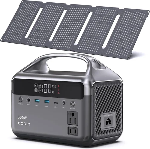Miniatura 9 de Generador solar de 600 W (sobretensión de 1200 W), estación de energía portátil con panel solar de 100 W, batería LFP de 576 Wh (180,000 mAh)