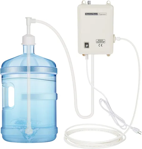 Miniatura 6 de LIYUAN Sistema de bomba dispensador de agua embotellada, bomba de jarra de agua de 5 galones, dispensador de agua eléctrico de 5 galones