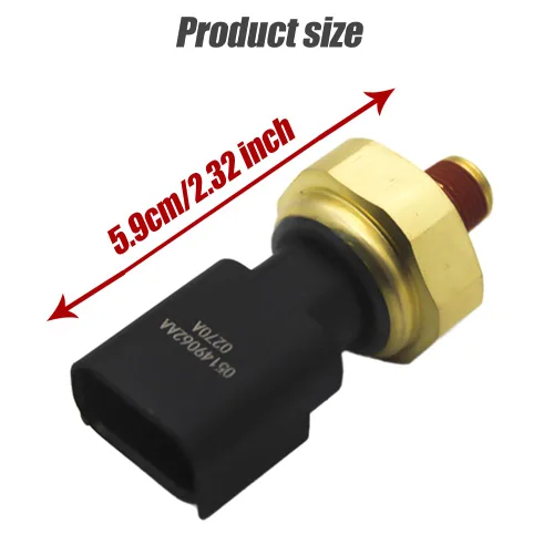 Miniatura 5 de Reemplazo 5149062AA Sensor de presión de aceite del motor Interruptor emisor compatible con Dodge Challenger Ram 1500 2500 3500 4500 5500 Compatible