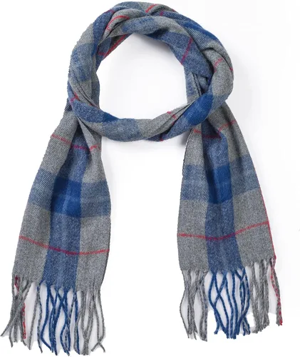 Miniatura 19 de Alpine Swiss Bufanda a cuadros para hombre, ultra suave, chal de invierno, cálido, ligero, para clima frío