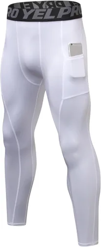 Miniatura 50 de SPVISE Pantalones de compresión para hombre, leggings para deportes, gimnasio, mallas atléticas frescas y secas, capa base para correr, fútbol