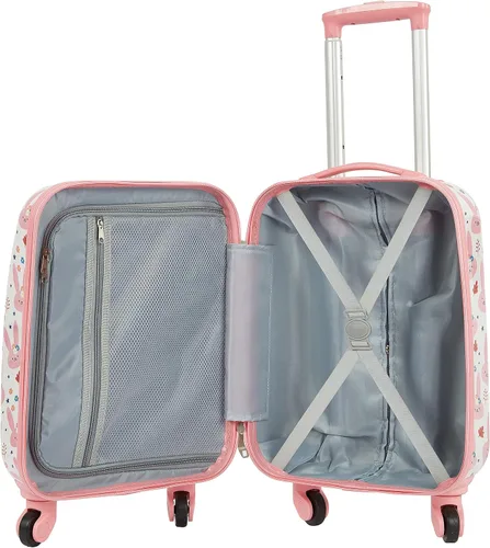 Miniatura 9 de Travelers Club Juego de equipaje de viaje para niños de 5 piezas Conejito Juego de equipaje de viaje para niños de 5 piezas