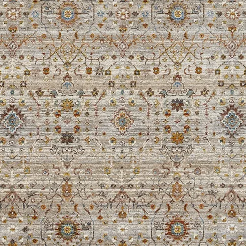 Miniatura 9 de Momeni Izmir - Alfombra de poliéster con respaldo de algodón, gris, 2 pies x 3 pies, IZ-09