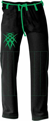 Miniatura 5 de JAGUAR PRO GEAR Classic Series Jiu Jitsu brasileño, unisex para niños y adultos, kimono Gi uniforme ligero con cinturón blanco