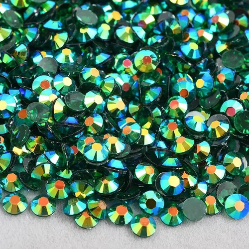 Miniatura 13 de 5000 diamantes de imitación de resina de 0.157 in, diamantes de imitación transparentes con parte trasera plana para manualidades, diamantes de Rosa