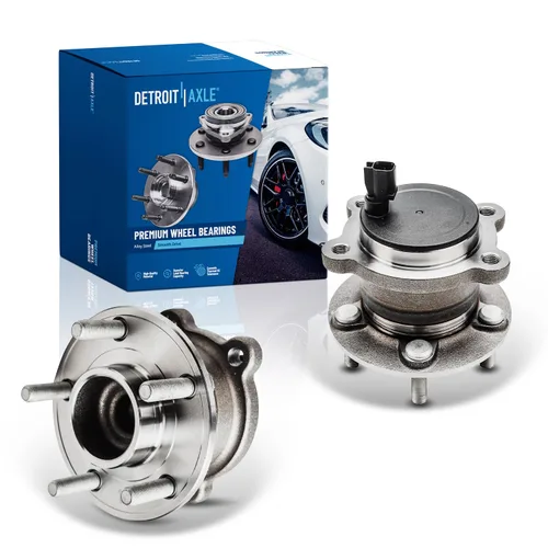 Miniatura 35 de Detroit Axle - 2 bujes de rodamiento de rueda delanteros para Land Rover LR3 2005-2009, LR4 2010-2016, Range Rover Sport 2006-2013, reemplazo
