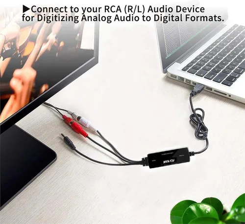 Miniatura 4 de capturador de cassette a mp3 para Windows 10/8.1/8/7 y Mac OS 10.11 USB 2.0
