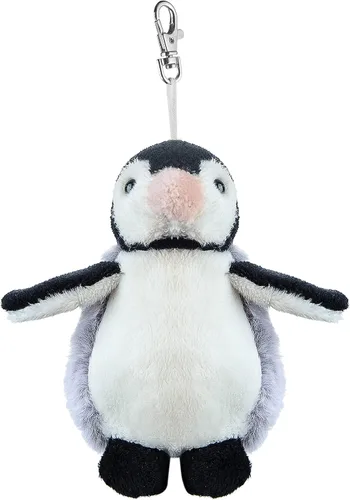 Dilly dudu Llavero de peluche de pingüino de 4 pulgadas