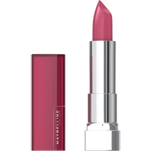 Miniatura 10 de Maybelline New York Color Sensational Lápiz labial, maquillaje de labios, acabado crema, lápiz labial hidratante, color nude, rosa, rojo, ciruela