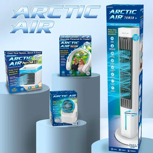 Miniatura 9 de Ontel Arctic Enfriador de aire personal, blanco