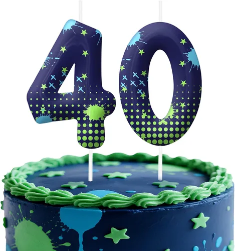 Miniatura 149 de Velas de cumpleaños con el número 0 de béisbol, decoración de pastel con temática de béisbol para niños y niñas, decoraciones de pasteles