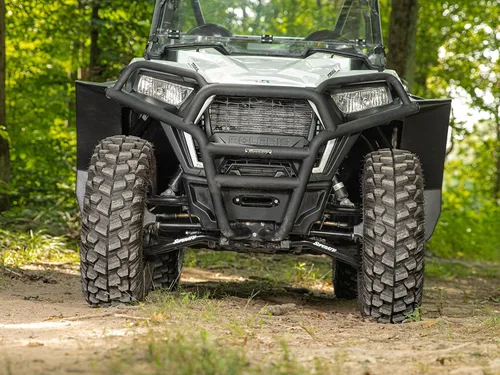 Miniatura 3 de SuperATV Brazos A inferiores de alta holgura para Polaris RZR Trail 900 2021+ Compatible con neumáticos de hasta 26 pulgadas Añade espacio libre
