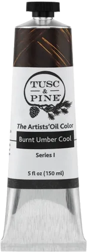 Miniatura 203 de Tusc & Pine Pintura al óleo Artist – Alizarin Crimson, 1.4 fl oz, sin amarilleo, consistencia rica y cremosa, carga máxima de pigmento, pinturas al