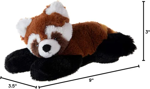 Miniatura 5 de Wild Republic EcoKins - Mini panda rojo de peluche de 8 pulgadas, regalos ecológicos para niños, juguete de peluche, hecho a mano con 7 botellas