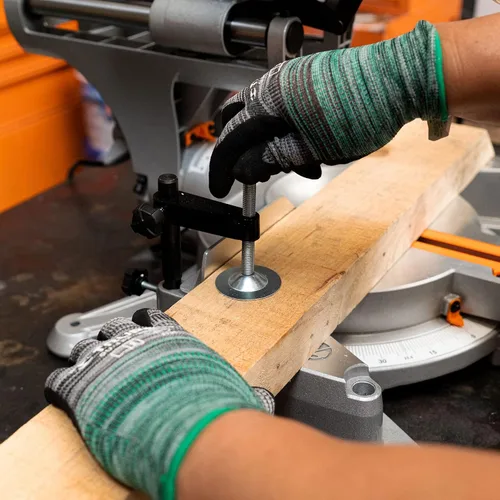 Miniatura 11 de TRUPER SINCO-12X Sierra ingletadora compuesta de doble bisel de 12 pulgadas con línea láser, 2 3/4 HP (hoja de sierra de madera incluida)