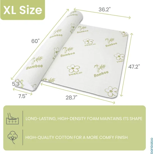 Miniatura 5 de BANBALOO Rieles de cama para adultos mayores de seguridad de 60 pulgadas Restricciones de cama Protector para personas mayores Barras