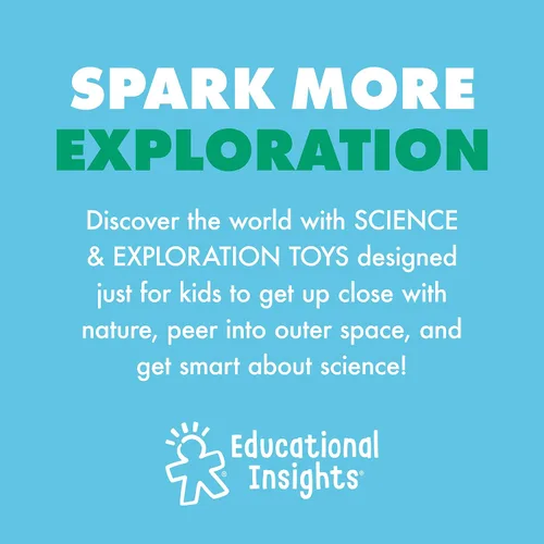 Miniatura 5 de Educational Insights GeoSafari Jr. Kidscope, Microscopio para niños, juguete STEM, relleno para cesta de Pascua para niños, regalo para niños