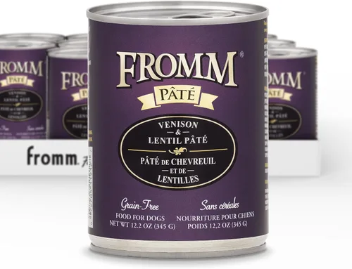Miniatura 13 de Fromm Comida para perros con paté de cordero - Comida húmeda prémium para perros - Receta de cordero - Caja de 12 latas