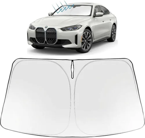 Miniatura 164 de Proadsy Parasol para parabrisas actualizado 2025, ajuste personalizado Dodge RAM 1500 2Dr 2019-2024 2025, 4 capas, plegable, protector de parasol