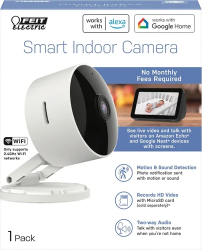 Miniatura 19 de Feit Electric Foco de cámara de seguridad inteligente, resolución QHD 2K, audio de 2 vías, seguimiento humano, panorámica de 350°