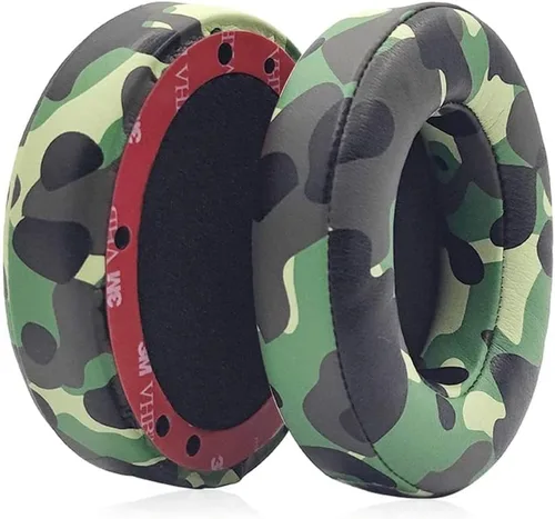 Miniatura 3 de Studio3 - Almohadillas de repuesto compatibles con Beats by Dr.Dre Studio 2.0 B0500 B0501 con cable/inalámbrico y auriculares Studio 3.0 sobre