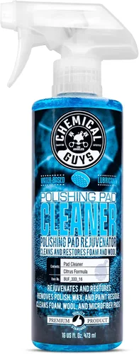 Chemical Guys BUF_333_16 Limpiador de Almohadillas de Pulido de Espuma y Lana, a Base de Cítricos, 16 fl oz