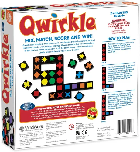 Miniatura 6 de MindWare Qwirkle Juego de Mesa