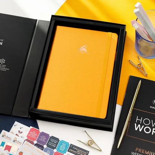 Miniatura 7 de Clever Fox - Agenda edición de alta calidad, semanal y mensual para aumentar tu productividad, gestionar el tiempo y alcanzar tus objetivos, sin