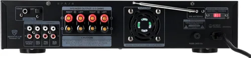 Miniatura 4 de Rockville RPA60BT V2, amplificador mezclador de 1000 W de 2 canales, Bluetooth, USB, entradas de micrófono, controles de ecualización, para DJs