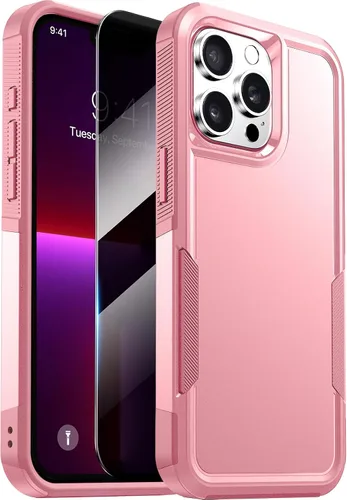 Miniatura 88 de Diaclara Funda diseñada para iPhone 12 Pro Max, [con protector de pantalla de privacidad] [antiespía] [protección contra caídas de grado militar]