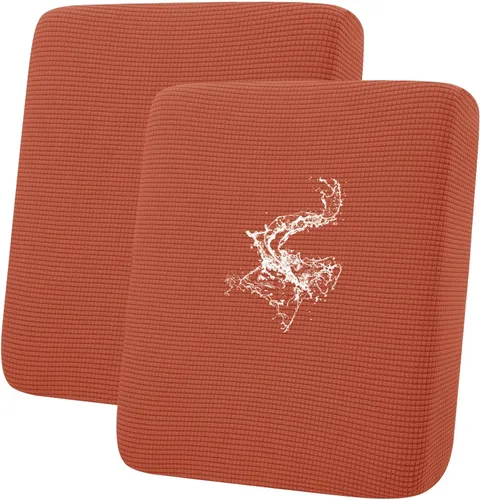 Miniatura 83 de hyha Fundas impermeables para cojines de sofá para mascotas, funda antideslizante para asiento de sofá para perros lavable, tela de jacquard Gris