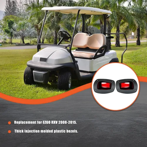 Miniatura 3 de labwork Luz trasera para carrito de golf de repuesto para EZGO RXV 2008-2015