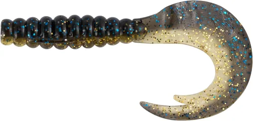 Miniatura 12 de Dr.Fish Señuelos de pesca blandos, cebos de plástico suave de 3 pulgadas, cebos de gusano Swimbaits de cinta, cola de cebo de sábalo para pesca