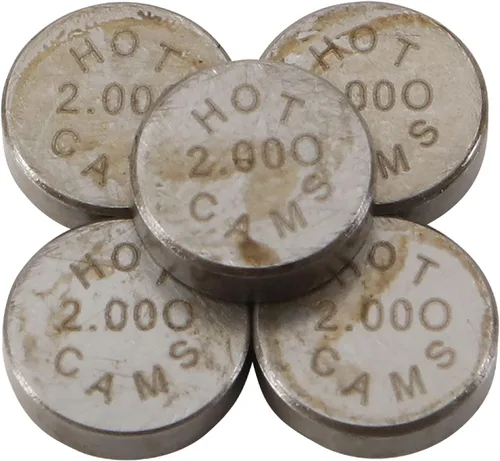 Hot Cams Paquete de 5 kits de cuñas de válvula de 0.294 in x 0.079 in 5PK748200 compatibles con/reemplazo para Honda CRF 150 R 2007-16, Kawasaki KX