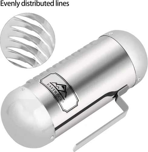 Miniatura 4 de EASTROCK Guiro Instrumento profesional de acero inoxidable Guiro Instrumento de percusión latina Puerto Rico Guiros con raspador para acompañamiento