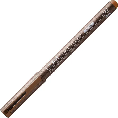Copic Marcador Multiliner Ink Pen.0.118 in, Marrón (CMLBR-003)