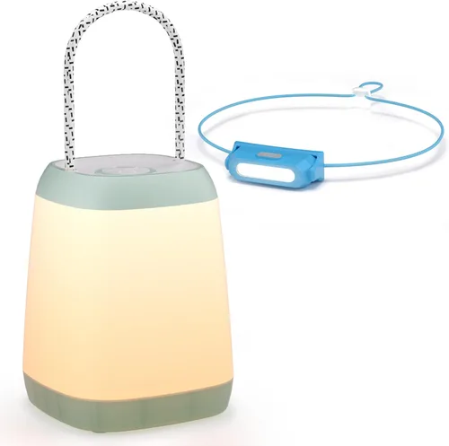 Miniatura 8 de HOKOILN Paquete de 2 luces LED para camping, farol LED de campamento con 3 modos, luz nocturna portátil para tienda de campaña, senderismo