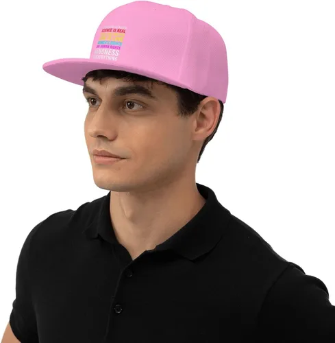 Miniatura 27 de Pride Flag in This House We Believe Science is Real Black Lives Matter Baseball Hats for Men Dad Hat,Black
