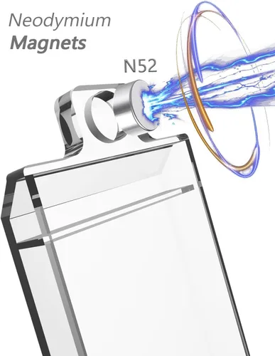 Miniatura 2 de Cubiertas magnéticas para interruptores, interruptor de luz ILIVABLE y cubierta de toma de corriente para interruptores planos modernos, no a prueba