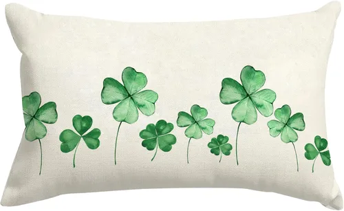 Miniatura 15 de GOOESING Fundas de almohada de Pascua de 12 x 20 pulgadas, funda de cojín de lino para sofá, decoración del hogar